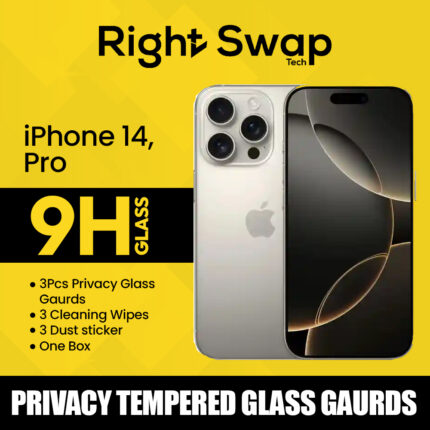 9H Privacy Tempered Glass Gaurds From Right Swap Tech For iPhone 14 Pro