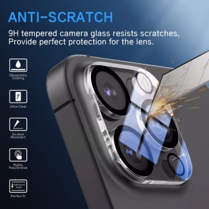 3 Privacy Guard + 3 Camera Lens